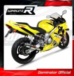 Dominator Εξάτμιση Τελικό GP1 S.Steel Honda CBR 600  F4 1999 – 2000