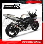 Dominator Εξάτμιση Τελικό GP S.Steel Yamaha R1 2002 – 2003