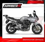 Dominator Εξάτμιση Τελικό GP Black Suzuki GSF BANDIT 600  2000 – 2004 Με Σιγαστήρα (DB Killer)