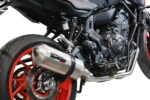 Gpr Ολόσωμη Εξάτμιση Satinox S.Steel  Yamaha MT-07 2021 – 2024 E5