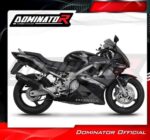 Dominator Εξάτμιση Τελικό HP6 Black/Carbon End Honda CBR 600  F4i 2001 – 2006