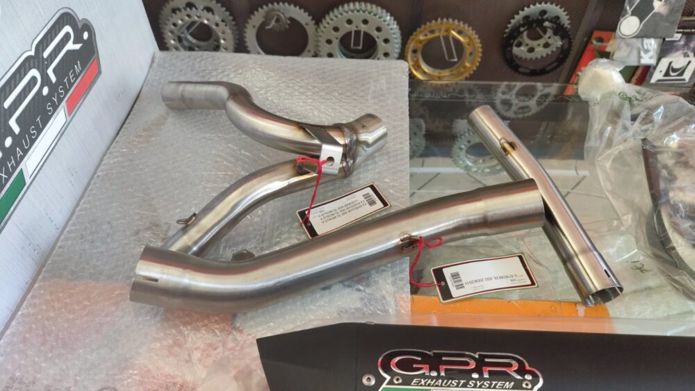 Gpr Εξάτμιση Ημιολόσωμη Furore Black Suzuki V Strom 650 2004 – 2011