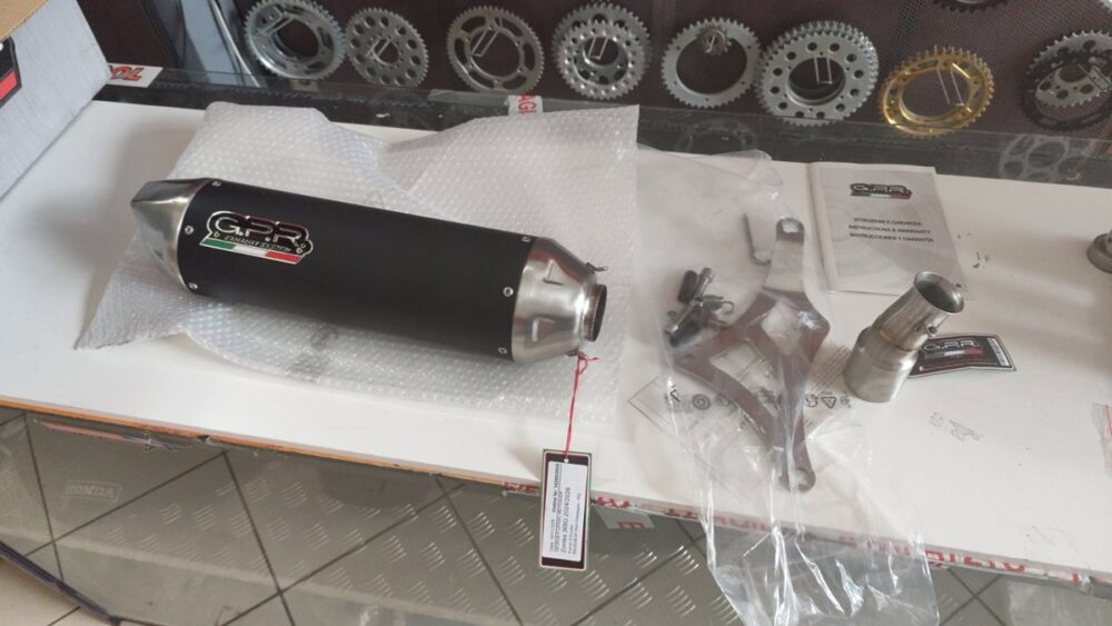 Gpr Εξάτμιση Τελικό Furore-X Scooter Black Zontes 368G 2024 - 2026 - Image 4