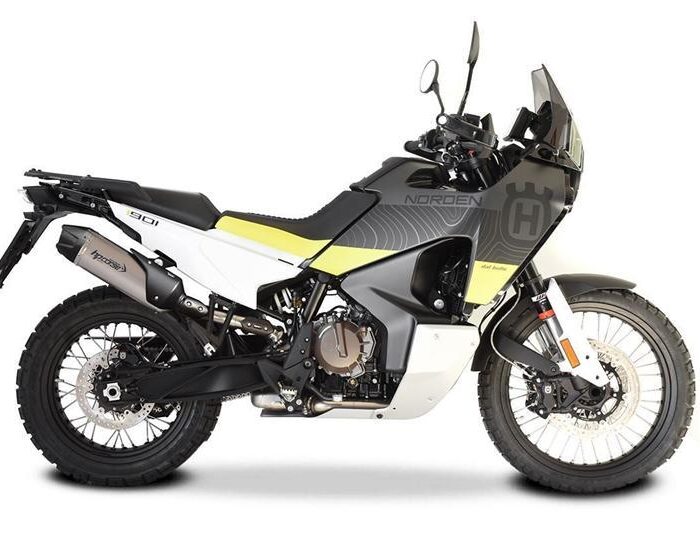 HP Corse SP-1 Carbon Short Titanium Εξάτμιση Husqvarna Norden 901 / Norden 901 Expedition