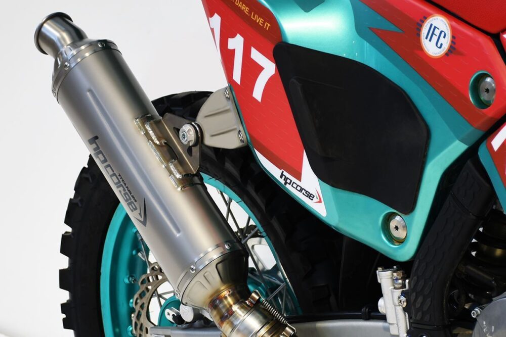 HP Corse Λαιμός Εξάτμισης De-Cat για Kove 450 Rally (2025-2026)