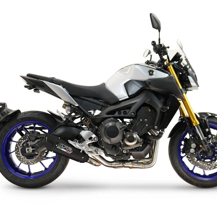 Gpr Ολόσωμη Εξάτμιση GP-Revo Black Titanium Yamaha MT-09 2017 – 2020 E4(Τοποθέτηση υποκινητήρα)