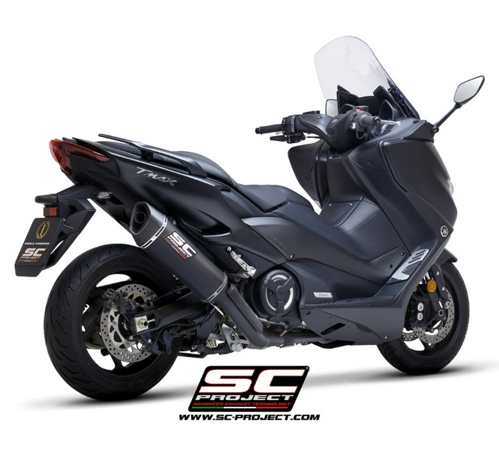 Ολόσωμη Εξάτμιση (Full System) SC-Project SC1-R Carbon Black Edition  Yamaha T-MAX 560 2020-2021 e5