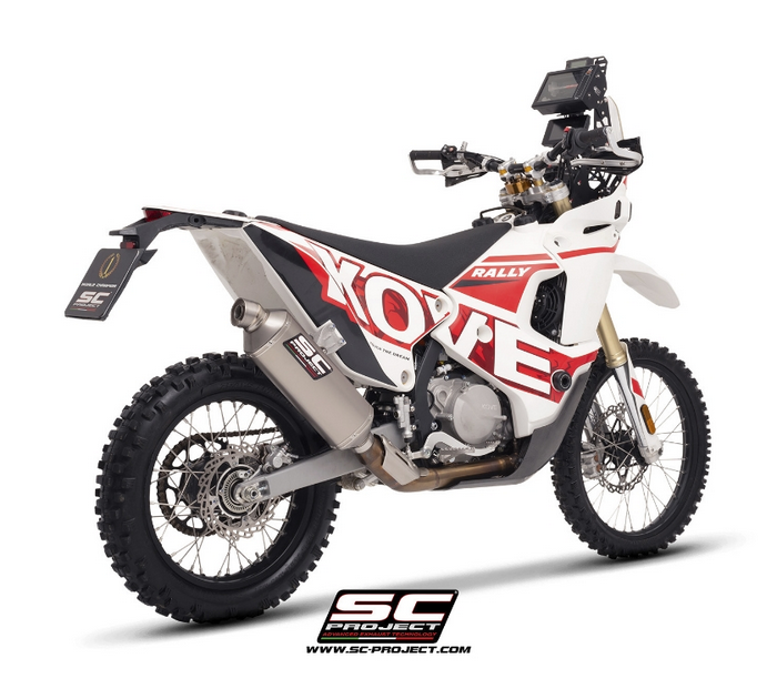 Sc Project Εξάτμιση Rally Raid Titanium Kove 450 Rally 2023 – 2025