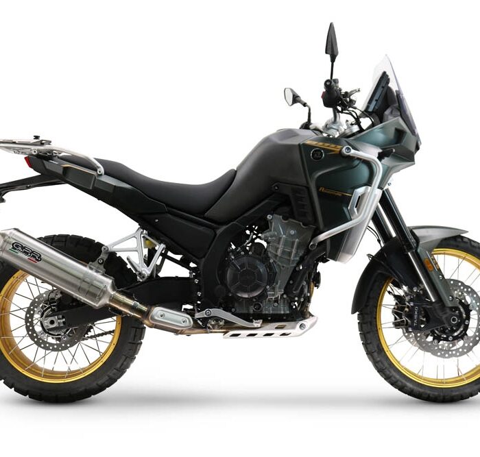 GPR Εξάτμιση Dual Inox High Mount για Kove 800X PRO (2024-2026)