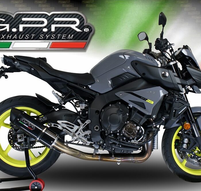 Gpr Ημιολόσωμη Εξάτμιση 2-1 Furore Evo4 Black Yamaha MT-10 2016 – 2024  E4