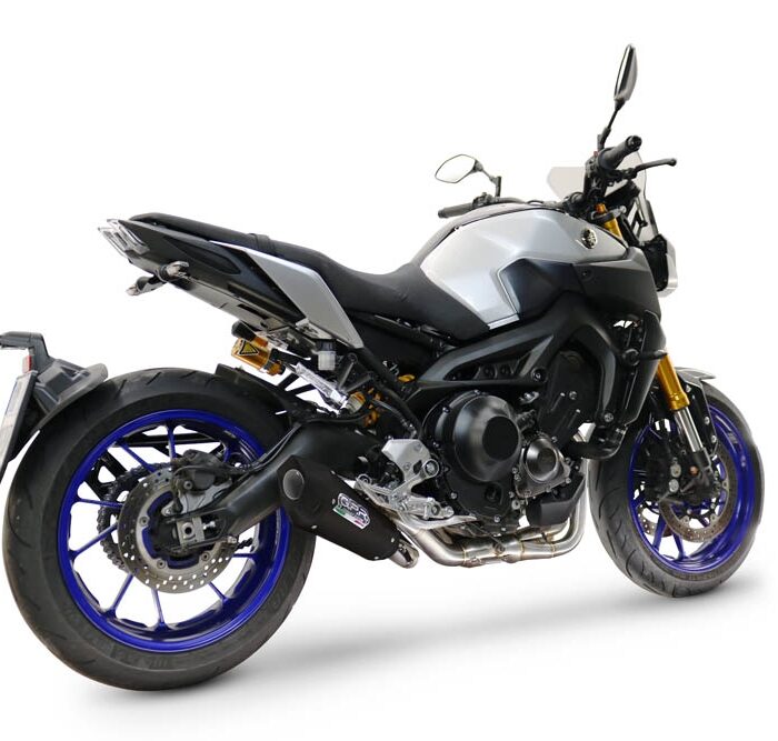 Gpr Ολόσωμη Εξάτμιση GP-Revo Black Titanium Yamaha MT-09 2017 – 2020 E4(Τοποθέτηση υποκινητήρα)