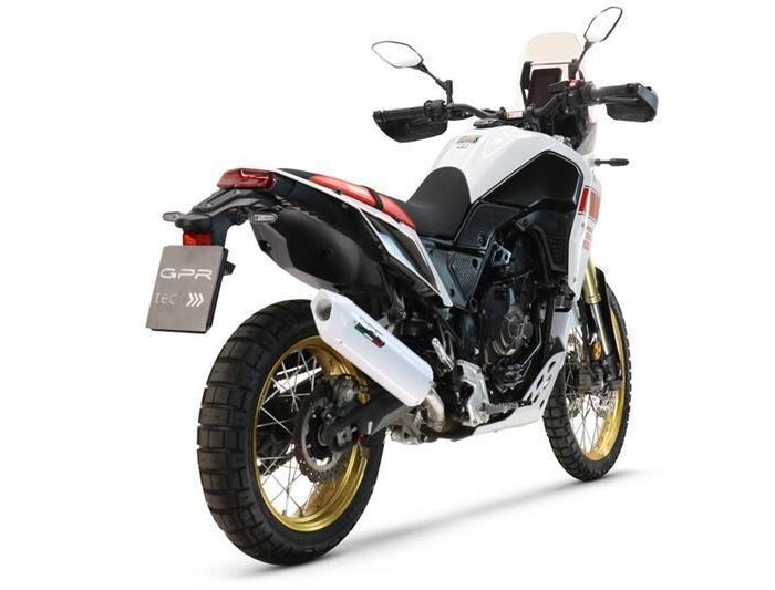 Gpr Εξάτμιση Τελικό Albus Ceramic White  Yamaha Tenere 700 2019 – 2020
