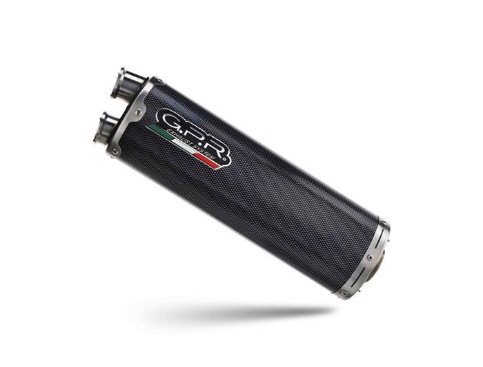 Gpr Εξάτμιση Τελικό Dual Poppy Carbon Look Yamaha Tenere 700 2025 – 2026 E5