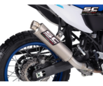 Sc Project Εξάτμιση Τελικό Rally Race Titanium Yamaha Tenere 700 2025 – 2026