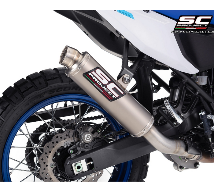 Sc Project Εξάτμιση Τελικό Rally Race Titanium Yamaha Tenere 700 2025 – 2026