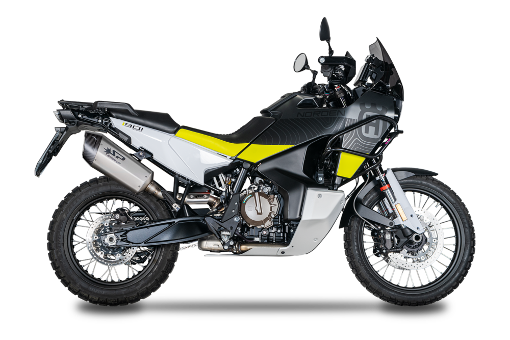 SPARK Εξάτμιση Triumph Tiger 900 2020-2023 Fighter Evo Titanium (GTR0303TOM)