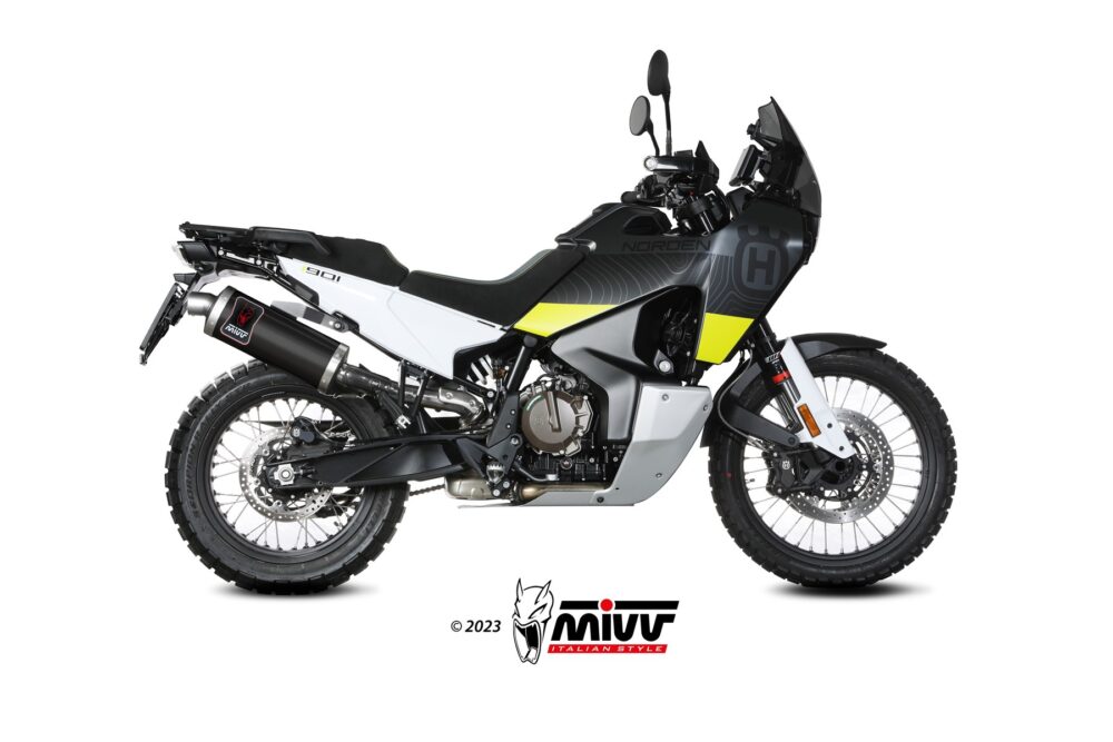 MIVV Εξάτμιση Speed Edge Inox για Husqvarna Norden 901 2022-2025 (HU.002.LRX)