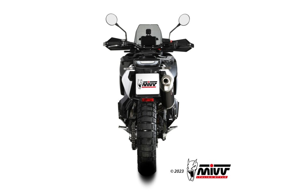 MIVV Εξάτμιση Speed Edge Inox για Husqvarna Norden 901 2022-2025 (HU.002.LRX)
