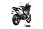 MIVV Εξάτμιση Dakar Inox για Husqvarna Norden 901 2022-2025 (HU.002.LEKX)