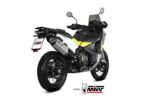 MIVV Εξάτμιση Speed Edge Black για Husqvarna Norden 901 2022-2025 (HU.002.LRB)