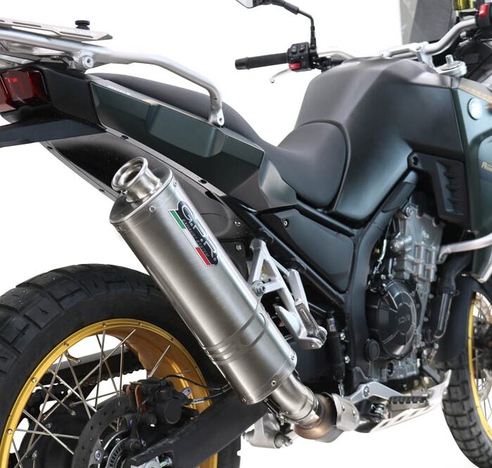 GPR Εξάτμιση Dune Triovale Titanium High Mount για Kove 800X PRO (2024-2026)