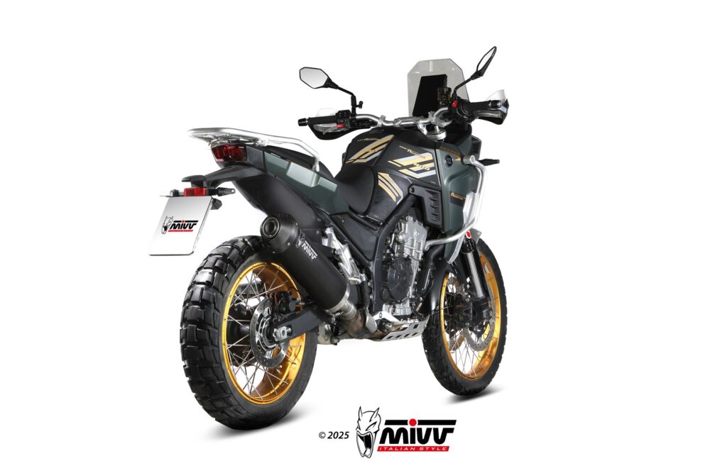 MIVV Εξάτμιση Dakar Inox για Husqvarna Norden 901 2022-2025 (HU.002.LEKX)