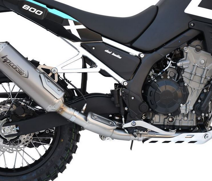 HP Corse Εξάτμιση SP-1 350 EVO Titanium Low Mount για Kove 800X PRO / ADV / Rally (2025-2026)