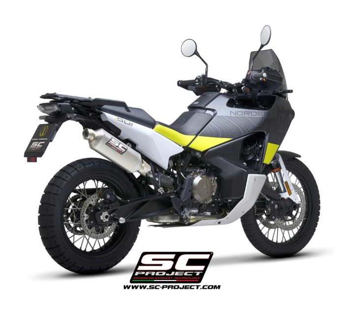 SC-Project Rally Raid Titanium Εξάτμιση για Husqvarna Norden 901 2022-2023 (HU08A-100T)