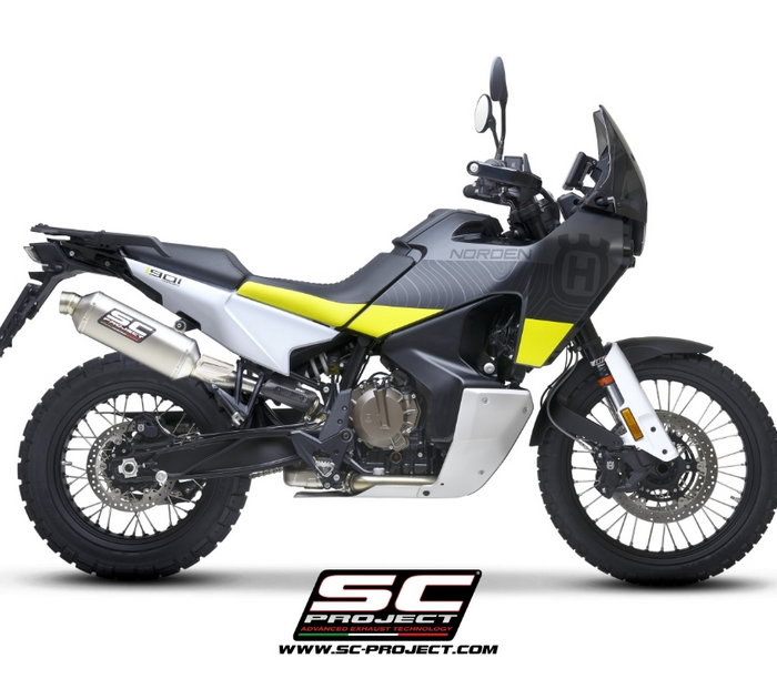 SC-Project De-Cat Λαιμός Εξάτμισης για Husqvarna Norden 901 2022-2023 (HU08A-PDE-SS)