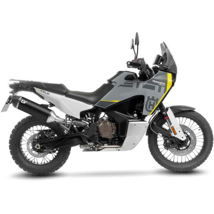 LeoVince Εξάτμιση LV-14 Black Edition για Husqvarna Norden 901 2022-2026 (15618B)