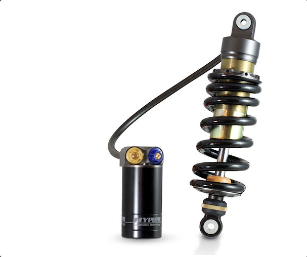 Hyperpro Πίσω Αμορτισέρ με Εξωτερικό Δοχείο (Hose Reservoir) Husqvarna Norden 901 (2022-2024)