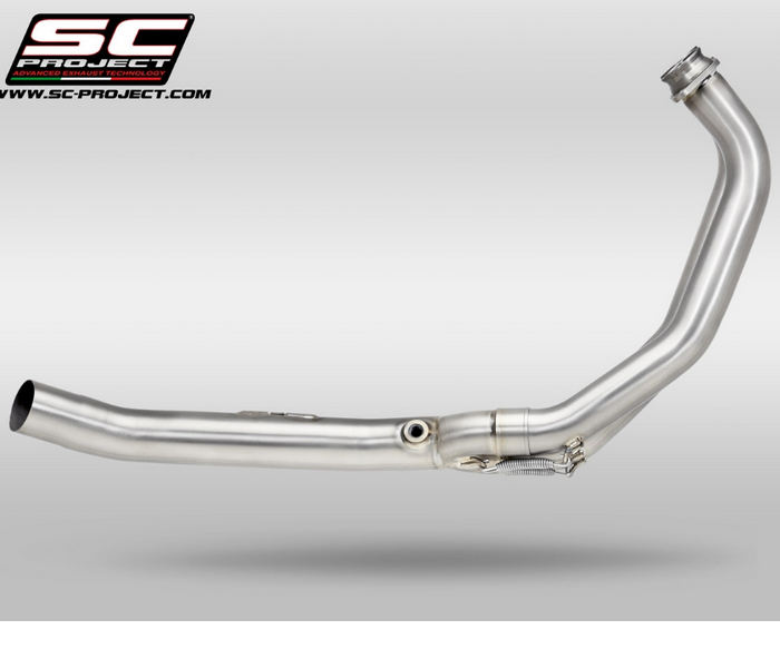 SC-Project Λαιμός Εξάτμισης 2-1 Τιτανίου Yamaha Tenere 700 2025-2026 Euro 5+