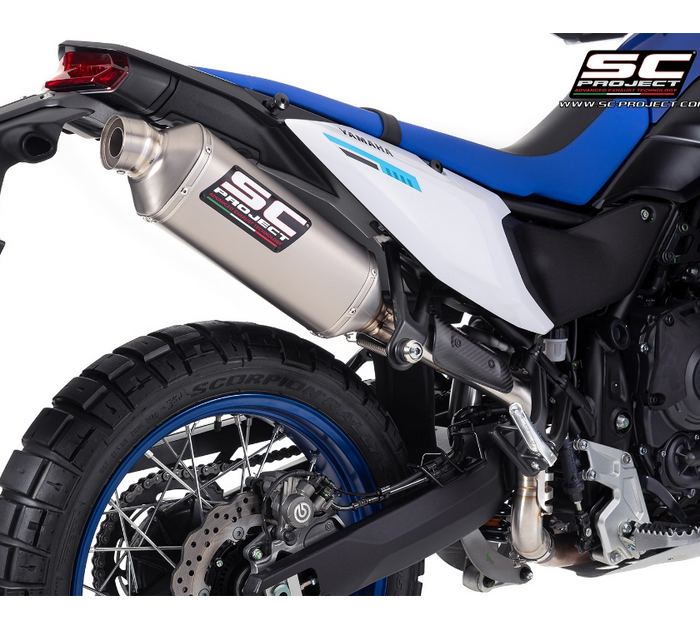 SC-Project Εξάτμιση Rally Raid Titanium Yamaha Tenere 700 2025-2026 High Mount