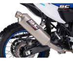 SC-Project Εξάτμιση Rally Raid Titanium Yamaha Tenere 700 2025-2026 Euro 5+