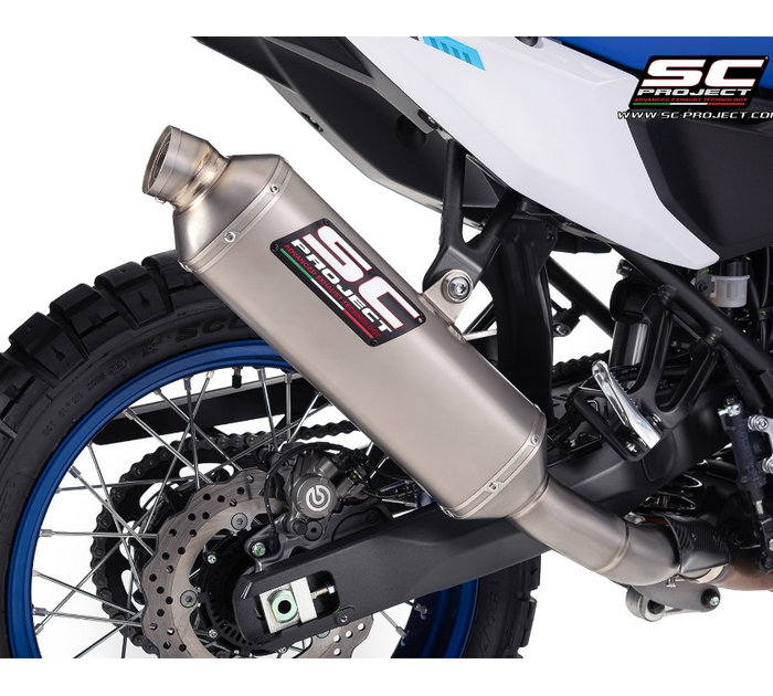 SC-Project Εξάτμιση Rally Raid Titanium Yamaha Tenere 700 2025-2026 Euro 5+