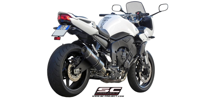 SC-Project Εξάτμιση Carbon Oval Yamaha FZ1 Fazer 2006-2016 Slip-On
