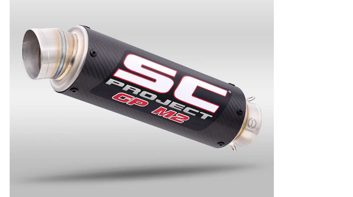 SC-Project Εξάτμιση GP-M2 Carbon Yamaha FZ1 Fazer 2006-2016 Slip-On