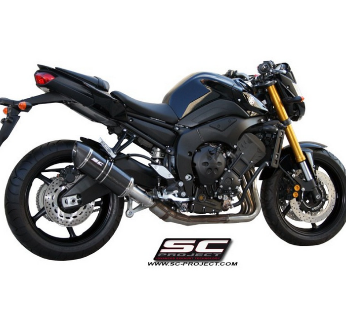 SC-Project Εξάτμιση Oval Carbon Yamaha FZ8 Fazer 2010-2016 Slip-On