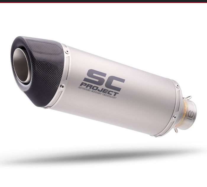 SC-Project Εξάτμιση Oval Titanium Yamaha FZ8 Fazer 2010-2016 Slip-On