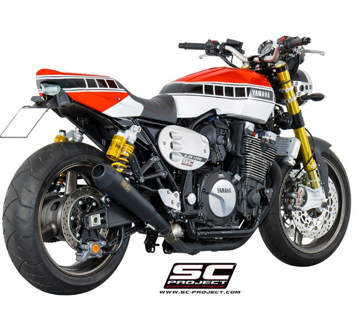 SC-Project Εξάτμιση Conico 70s Inox Yamaha XJR 1300 2015-2016 Slip-On