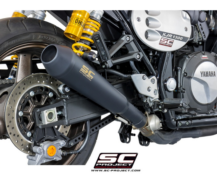 SC-Project Εξάτμιση Conico Racer Μαύρη Yamaha XJR 1300 2015-2016 Slip-On