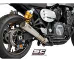 SC-Project Εξάτμιση Conico 70s Inox Yamaha XJR 1300 2015-2016 Slip-On
