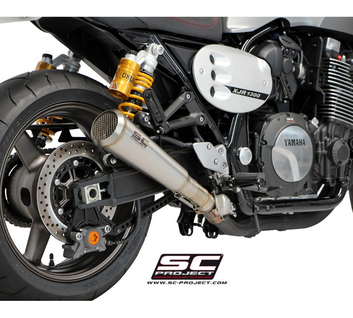 SC-Project Εξάτμιση Conico 70s Inox Yamaha XJR 1300 2015-2016 Slip-On