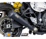 SC-Project Εξάτμιση Conico 70s Μαύρη Yamaha XJR 1300 2015-2016 Slip-On