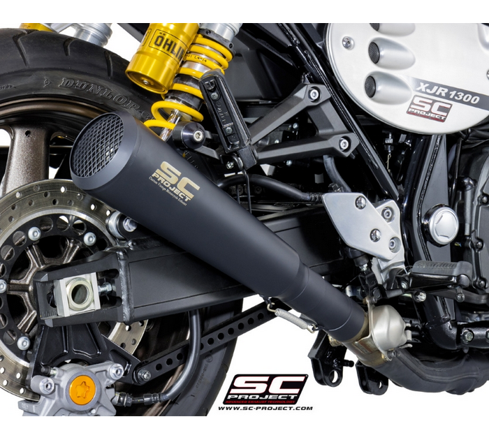 SC-Project Εξάτμιση Conico 70s Μαύρη Yamaha XJR 1300 2015-2016 Slip-On