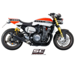 SC-Project Εξάτμιση Conico 70s Μαύρη Yamaha XJR 1300 2015-2016 Slip-On - Image 3