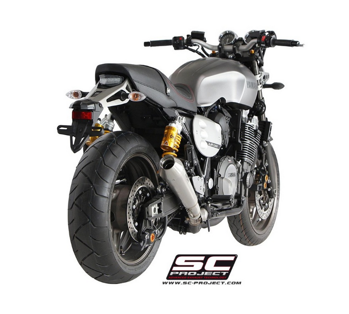 SC-Project Εξάτμιση Conico Racer Inox Yamaha XJR 1300 2015-2016 Slip-On