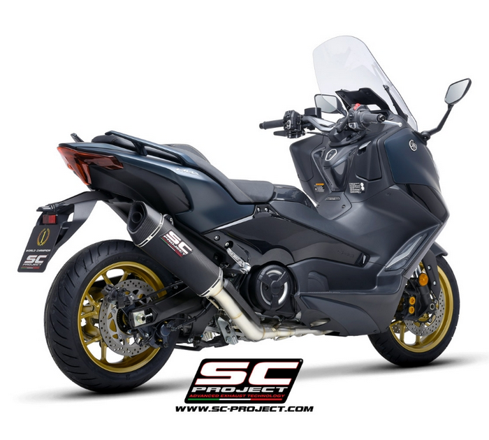 SC-Project Ολόσωμη Εξάτμιση (Full System) Yamaha TMAX 560 2022-2024 SC1-R Carbon