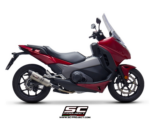 SC-Project Εξάτμιση Honda Integra 700 2011-2013 Slip-On Titanium - Image 2