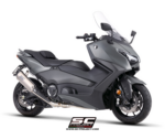 SC-Project Ολόσωμη Εξάτμιση (Full System) Yamaha TMAX 560 2025-2026 SC1-R Carbon Μαύρη